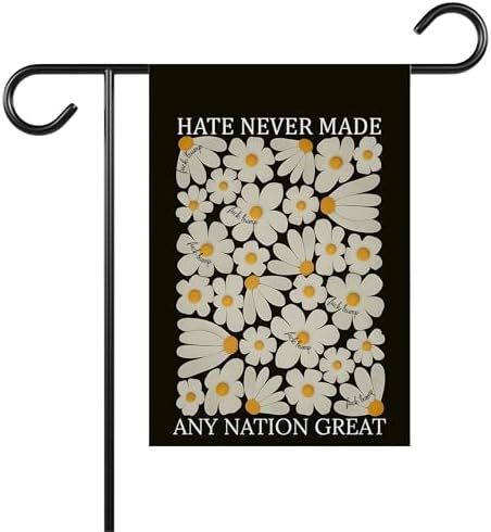Bandera anti MAGA para jardín y terraza decoración