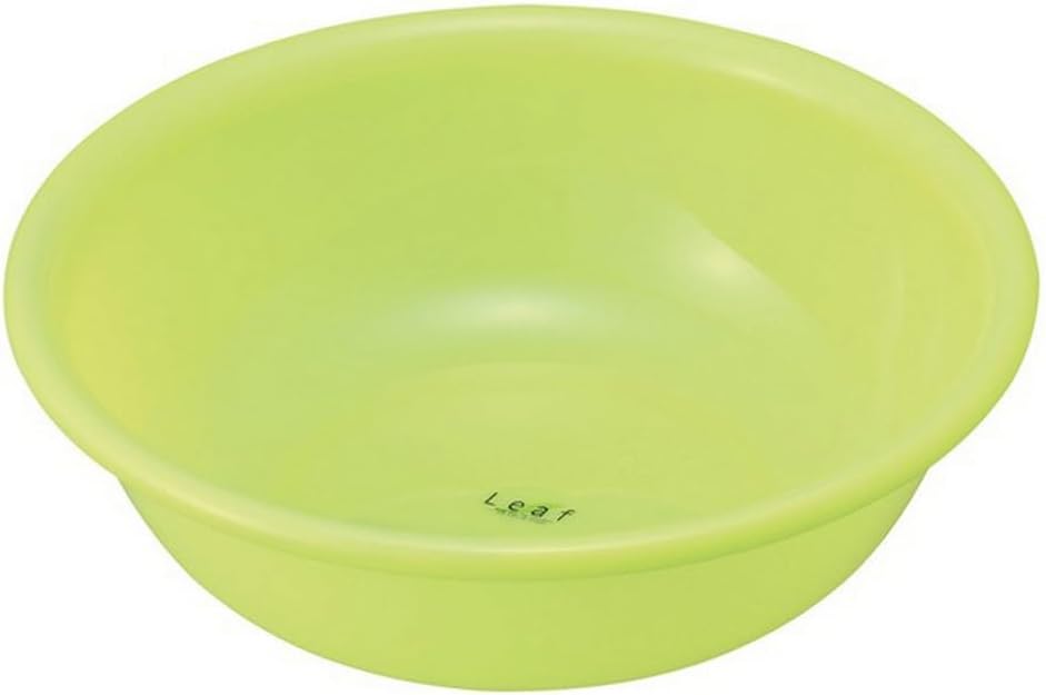 Lavabo plástico para hogar y campamento color verde 10uds