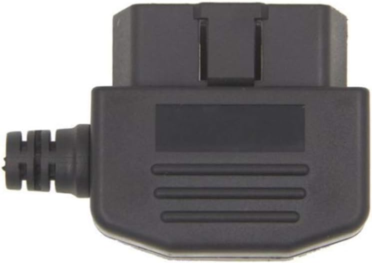 Adaptador OBD2 16 Pin Cuadrado L Tipo Coche Macho con Tornillos