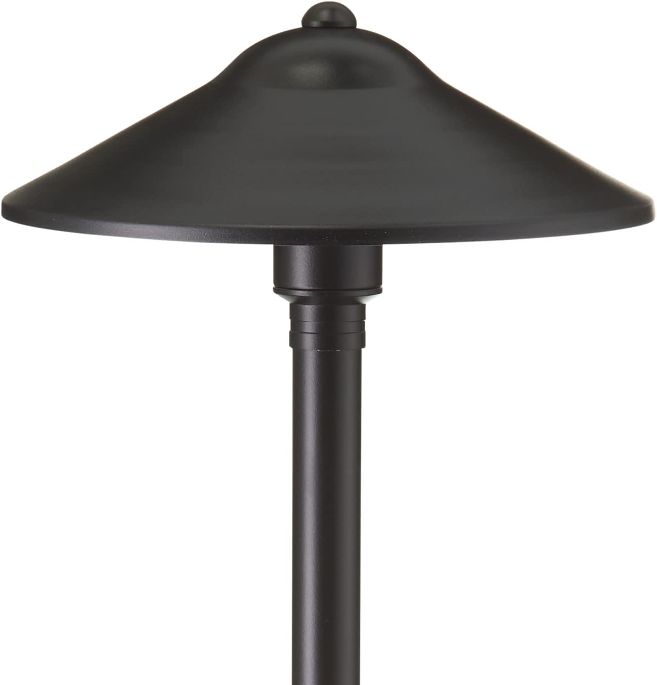 Luz camino latón negro 12V 25pulg LED G4 3W