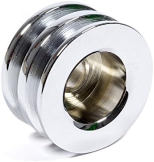 Polley alternador correa V 2 ranuras 6.67cm acero cromado