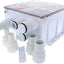 Caja drenaje ducha con bomba 1100 GPH 12V