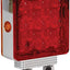 Luz pedestal M42362R/Y-A 26 LEDs cuadrados cromado