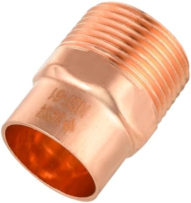 10 Adaptadores Cobre 3/4pulg Cx1/2pulg MNPT Soldadura
