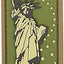 Parche Lady Liberty 1.3x2.6 para Decoración de Hogar