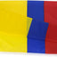 Bandera Colombia 3x5ft con ojales latón