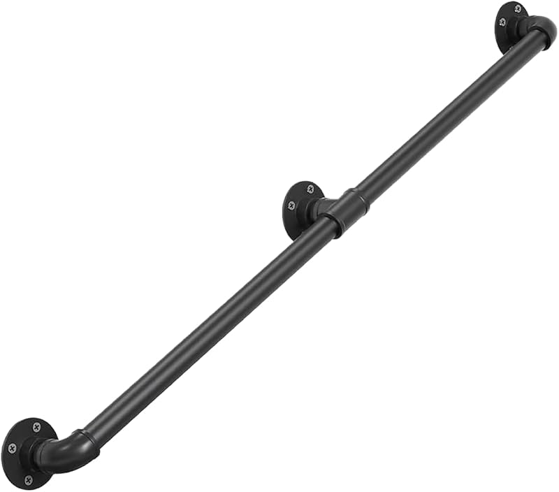 Barandilla metal para escalera interior soporte resistente