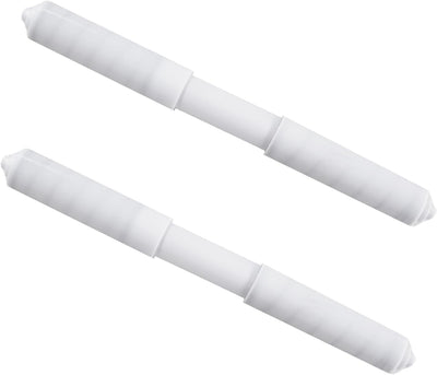 2 Pzas Soporte Papel Higiénico Palanca Reemplazo Blanco