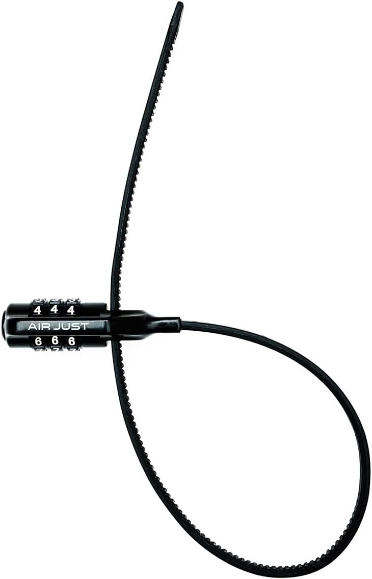 Llave bicicleta Neo Zip Combo Cable Lock Negro