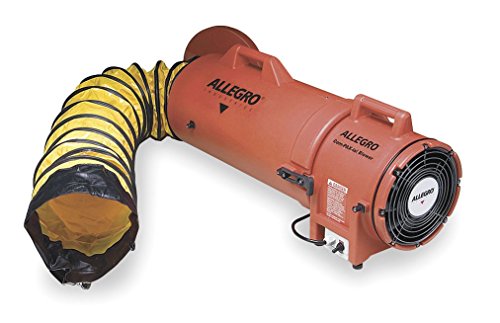 Soplador plástico 15' conducto y canister 8"