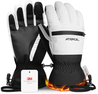 Guantes esquí impermeables thinsulate 3M pantalla táctil