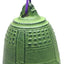 Campana viento hierro templo verde #485