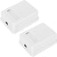 2 Pzas Módulo Red Cat6 Keystone Jack Instalación Ethernet