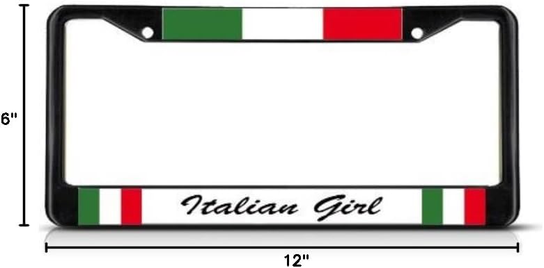 Funda placa matrícula italiana para niña