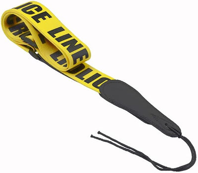 Correa guitarra tela tejida ancho 2pulg 36-60pulg amarillo negro