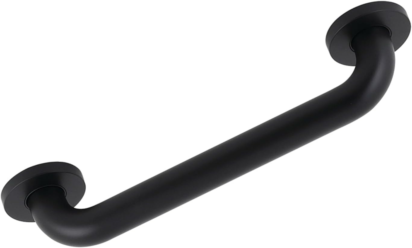Barra agarre 12pulg x 1-1/4pulg negro mate