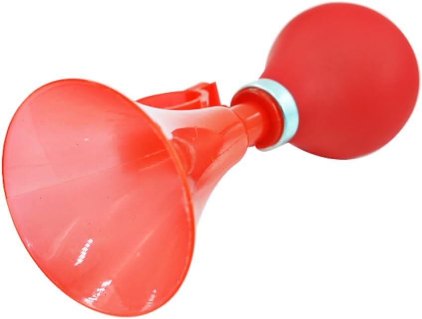 2 Pzas Cuerno Bicicleta Niños Bocina Aire Comprimido Rojo