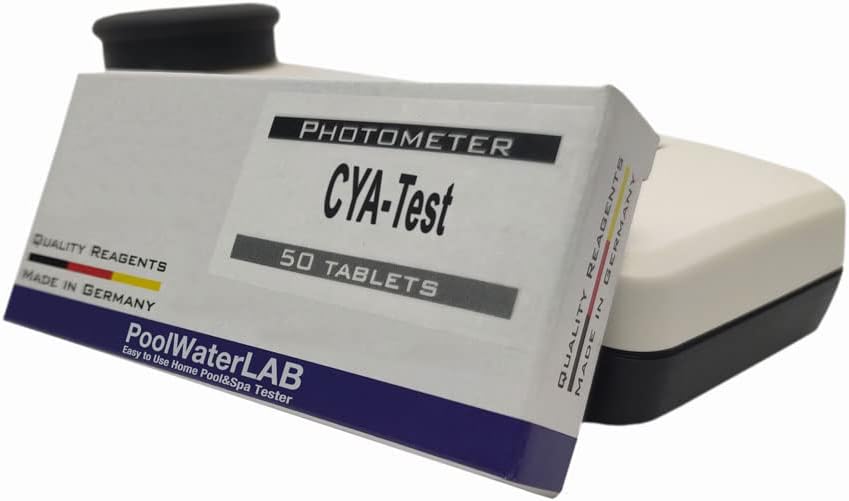 Reactivos para prueba cya de agua pool lab