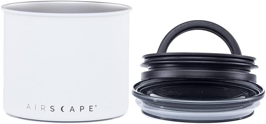 Recipiente café acero inox con tapa hermética patentada