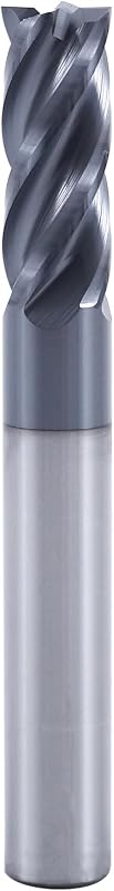 Broca carburo 4 flautas para acero aleado aluminio cobre