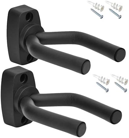 2 Soportes Gancho para Colgar Guitarra Pared