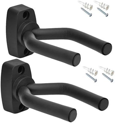 2 Soportes Gancho para Colgar Guitarra Pared