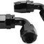 Accesorio giratorio 90° para manguera CPE negra 2 pzas