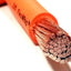 Cable batería cobre naranja 1/0 AWG 10 ft