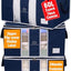 Organiz. bolsas ropa mantas edredones set 3 azul