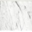 Protector salpicaduras mármol Carrara 30pulg blanco