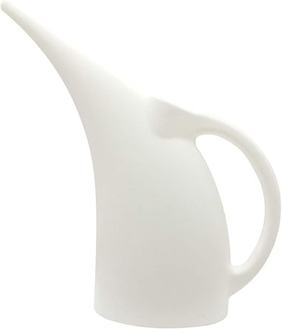 Regadera plástico jardín 1/2gal color blanco