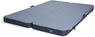 Colchón camping doble foam memoria portátil para dos