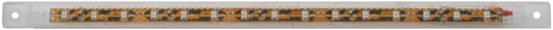 Barra luz ultrafina 12pulg 15LED lente transparente