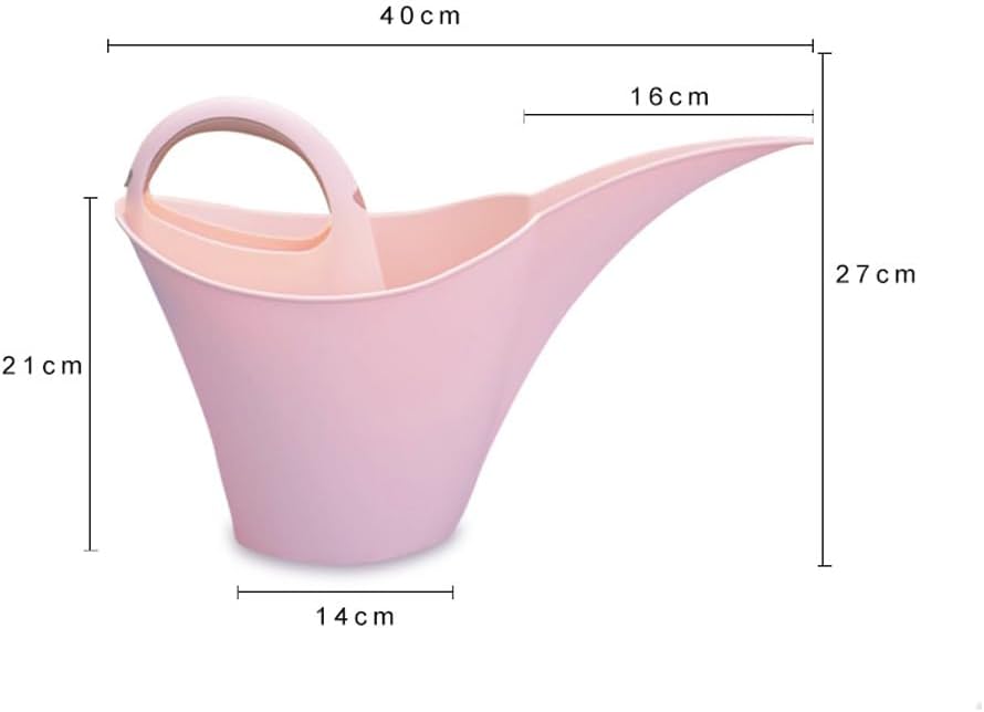 Regadera jardinería boquilla larga 2L antisalpicaduras