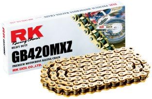 Cadena oro 84 eslabones resistente para MX/SX carreras