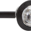 Luz LED indicadora cortesía redonda 3/4pulg rojo