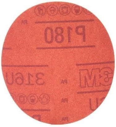 Disco Abrasivo Rojo 5" Grano 180 50 Pzas