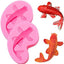 2 Moldes Silicona Pez Koi para Fondant Galletas Chocolate