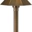 Parasol latón 12v 25pulg para camino jardín patio