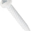 s de pared cabeza plana pack 500 unidades blanco