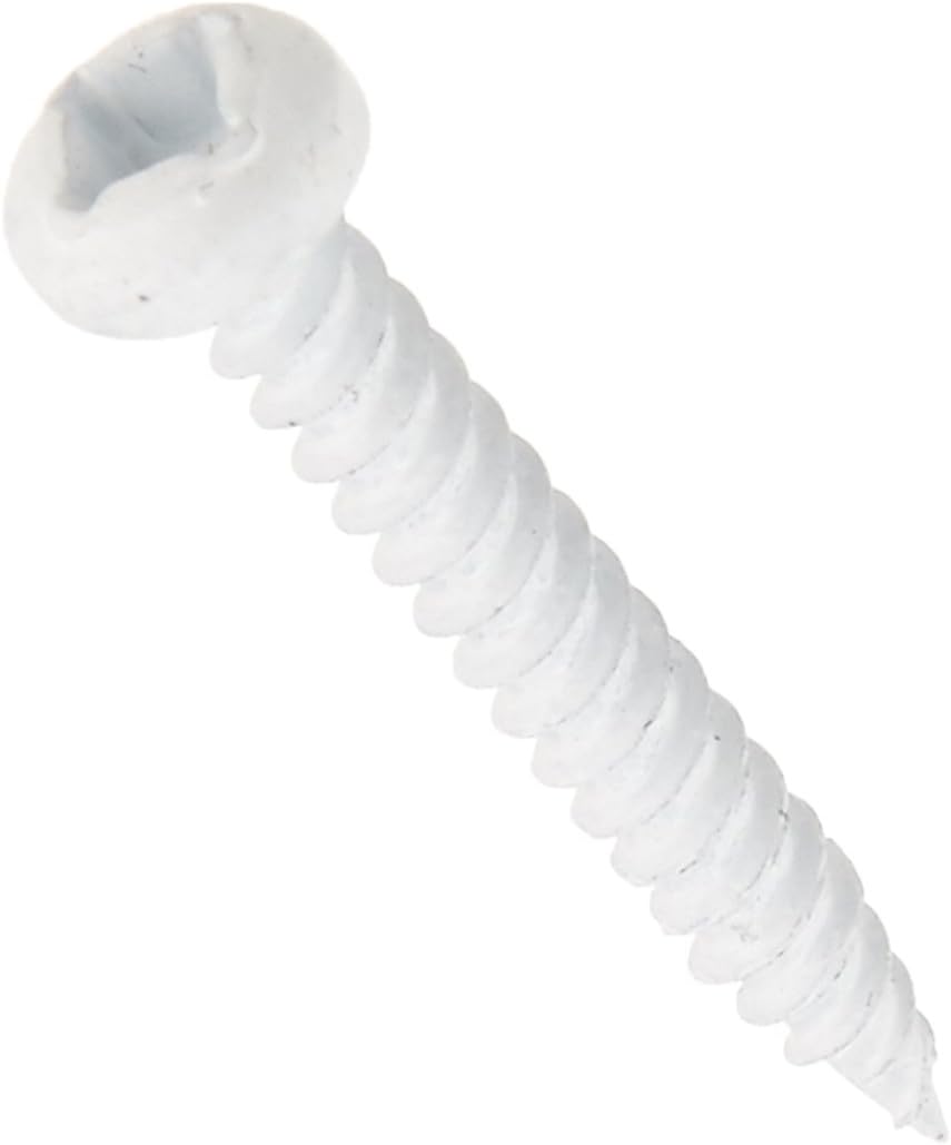 s de pared cabeza plana pack 500 unidades blanco