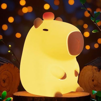 Luz de noche capybara LED recargable ajustable para niños