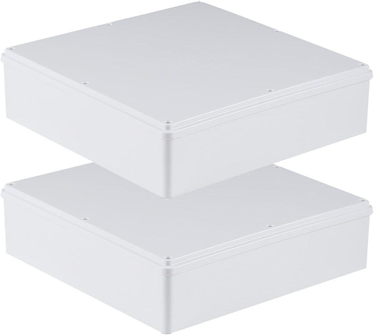 2 Cajas Conexiones IP65 PVC 12x12x3pulg