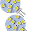 Bombilla LED repuesto DG72626VP 2 clavijas blanco brillante