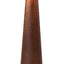 Lámpara de escritorio LED seta madera nogal USB C recargable