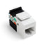 Adaptador QuickPort 8 cables Cat 5e enchufe Jack 10 pzas