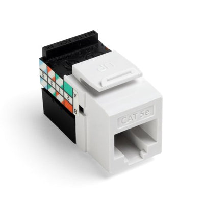 Adaptador QuickPort 8 cables Cat 5e enchufe Jack 10 pzas