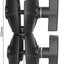 Brazo doble zócalo comp 1.5pulg soporte ram 6.4pulg