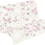 Papel pintado floral blanco rosa 396x20.87"