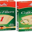 40 Filtros Café Cono Marrón Natural Pack 2